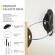 thumbnail image 3 of Anclajes para muebles Booda Brand, paquete de 10 correas metálicas, 400 lb, 3 of 9