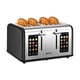 thumbnail image 1 of Toaster Mecity - Control de pantalla táctil de 4 cortes (1650 W), color negro mate, 1 of 8