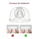 thumbnail image 5 of Momcozy Accesorios de Repuesto para Extractor de Leche S9 Pro Y S12 Pro, Vaso Colector Completo con Brida de Sellado Doble de 24 mm, 180 ml (Paquete de 1), 5 of 6