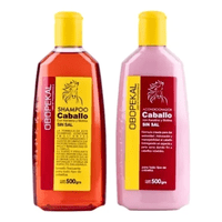 Obopekal - Shampoo Y Balsamo Caballo Con Biotina+Keratina Sin Sal 500Ml