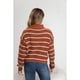 thumbnail image 3 of Sweater Mujer Tejido Semi Corto Otoño Invierno Cuello con Cierre 7019, 3 of 3