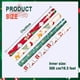 thumbnail image 3 of Papel de regalo navideño Zuffeloria, 4 rollos, 17 x 5 m, color rojo azulado, 3 of 6