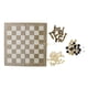 thumbnail image 2 of Juego De Ajedrez De Madera Plegable - Tablero Artesanal Con Piezas Extra De Madera Clara, 2 of 3