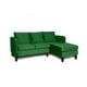 thumbnail image 2 of Seccional Mila Derecho Felpa Verde, 2 of 2