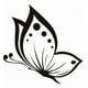 thumbnail image 1 of Decomural Spotted Butterfly Butterflies WS-18234, 1 of 2