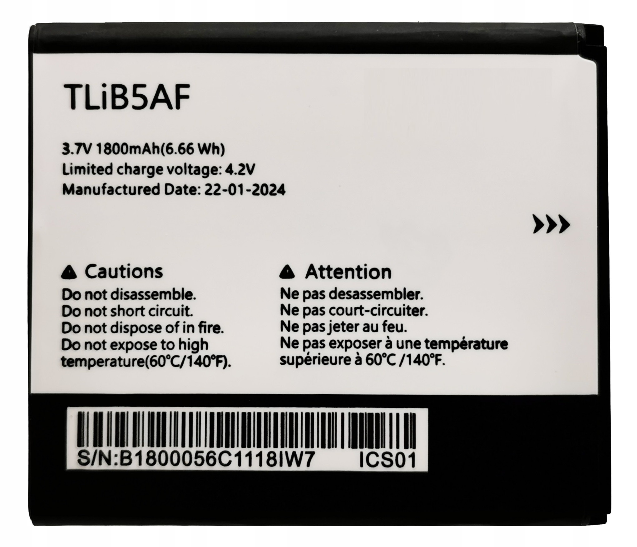 Genérico - Batería Alcatel One Touch C5