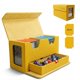 thumbnail image 1 of Caja de Almacenamiento DeckDwell 200+ Cartas con Bandeja Amarilla para Dados, 1 of 7