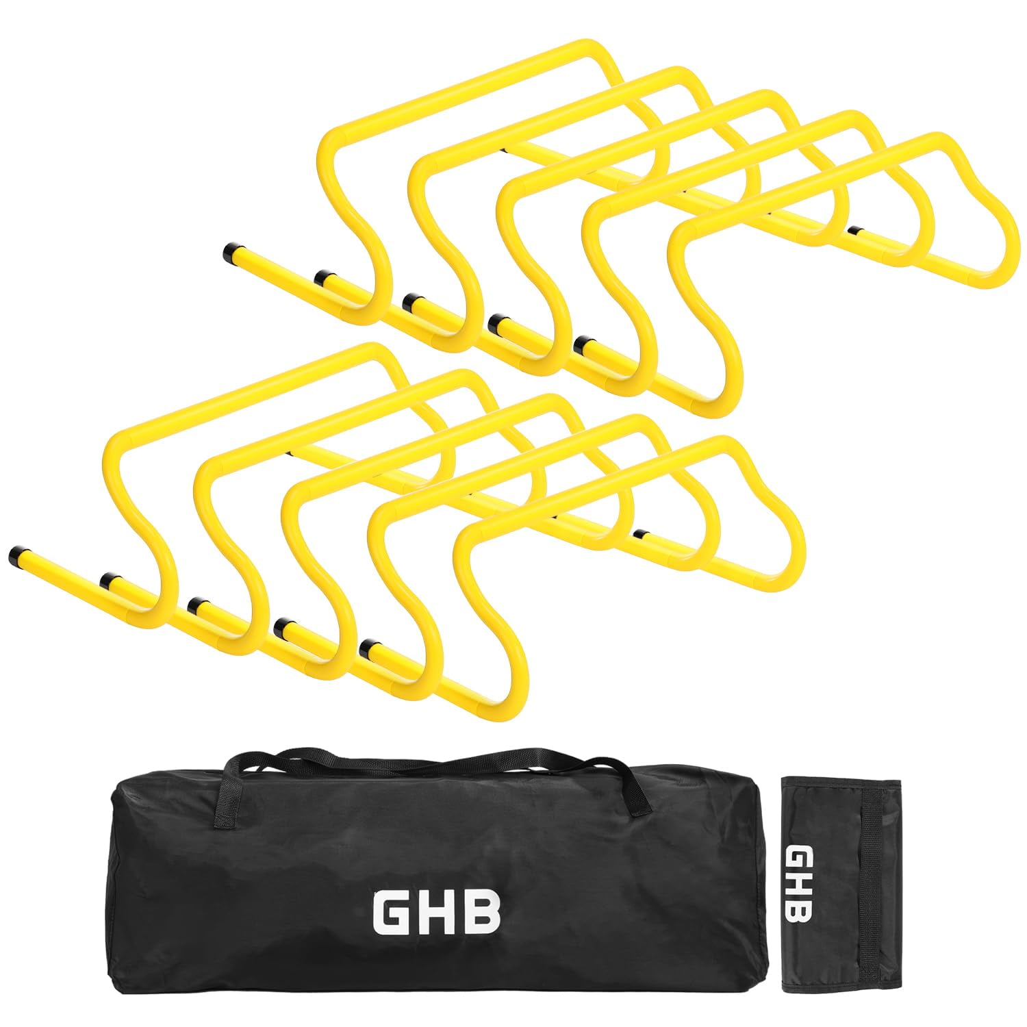 Agility Hurdles Ghb, Paquete De 8 Unidades, Para Entrenamiento De Velocidad, Con Bolsa De Transporte