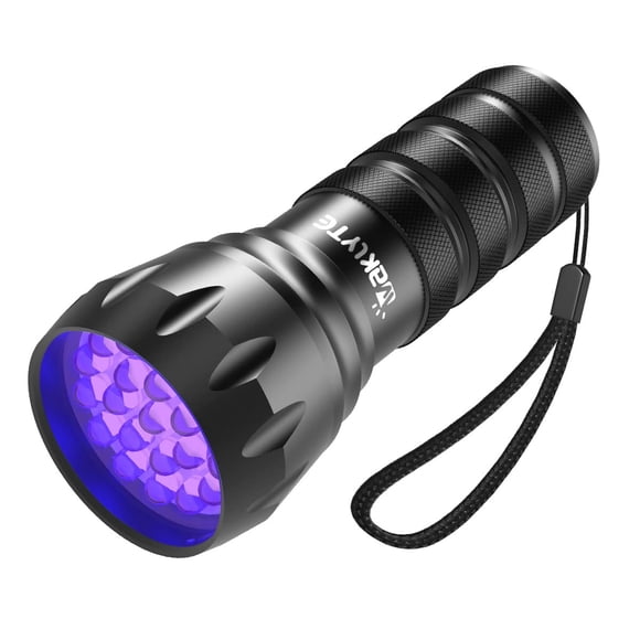 Linterna Uv D16a 21 Led 395 Nm Con Pilas Incluidas