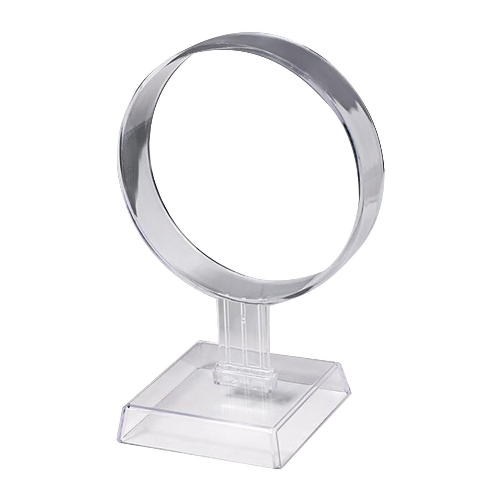 Magideal - Soporte Para Auriculares, Soporte Para Bandas Para El Cabello, Fácil De Montar, Transparente, Soporte Estable, Estante Para Guardar Artículos Para La Claro