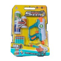 Ekoi - Pistola Lanza Dardos De Goma Juguete Niños Celeste Talla Única