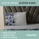 thumbnail image 2 of Juego sabanas casatua estampadas flores super king color azul, 2 of 3