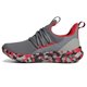 thumbnail image 4 of Zapatillas adidas Lite Racer Adapt 7.0 unisex para niños, color gris y rojo solar, 4 of 6