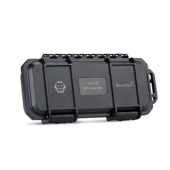 Caja organizadora EDC para herramientas RovyVon RX10, negra