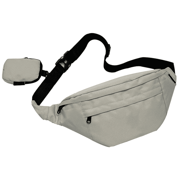 Bolso de pecho estilo canguro, estilo bandolera de tendencia para parejas