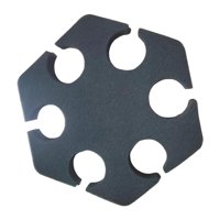 Magideal - Rack Para Múltiples Soportes De Micrófono, Fácil Instalación Para 6 Micrófonos, Almacenamiento De Micrófonos, Soporte Para Múltiples Micrófonos Para E