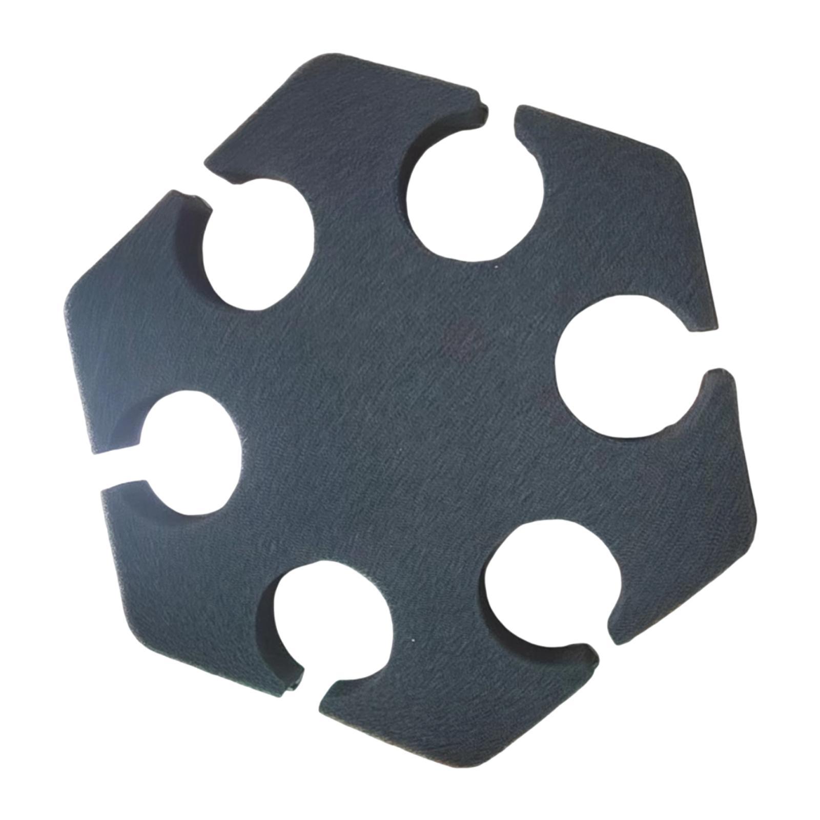 Magideal - Rack Para Múltiples Soportes De Micrófono, Fácil Instalación Para 6 Micrófonos, Almacenamiento De Micrófonos, Soporte Para Múltiples Micrófonos Para E