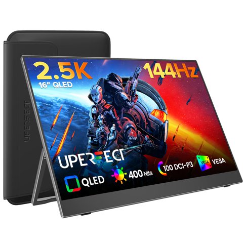 Monitor Portátil Uperfect De 16"" 2.5K 144 Hz Qled Con