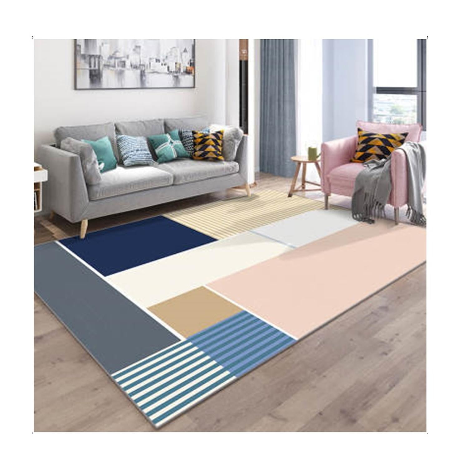 Auckland Outdoor - Alfombra Living 120x160 Cm. Genova Tapete 3d Sala Estar Multicolor