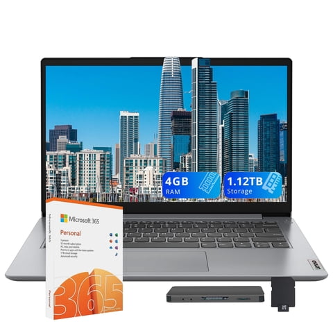 Ordenador Portátil Lenovo Ideapad 1I 14 Hd Intel Celeron