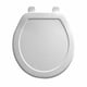 thumbnail image 2 of Asiento WC de Plástico WC Redondo Frente Cerrado Blanco 1 pieza, 2 of 2