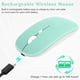 thumbnail image 4 of Combo Teclado Mouse Bluetooth Español Con Ñ Recargable Turquesa, 4 of 4
