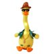 thumbnail image 1 of Kawaii Talking Singing Duck Toy Animal De Peluche Regalos Interactivos Ni?os Ni?as, 1 of 5