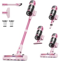 Aspiradora Inalámbrica Foxnoble 55 Kpa 650 W 65 Min Rosa