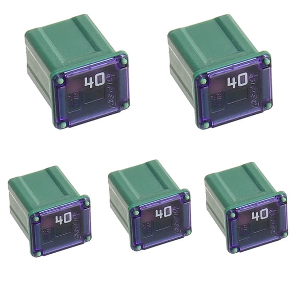 Fusible BOJACK JCASE de perfil bajo 40 A, 5 piezas
