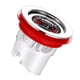 thumbnail image 1 of Drenaje de piso de baño magnético, colador de cabello extraíble, prevención de reflujo automático, tapón de drenaje de ducha de una vía para inodoro, 1 of 5