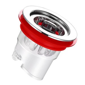 Magideal - Drenaje De Piso De Baño Magnético, Colador De Cabello Extraíble, Prevención De Reflujo Automático, Tapón De Drenaje De Ducha De Una Vía Para Inodoro