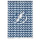 thumbnail image 1 of Cortina de ducha Tampa Bay Lightning Chevron con ganchos (122 x 183 cm), 1 of 3