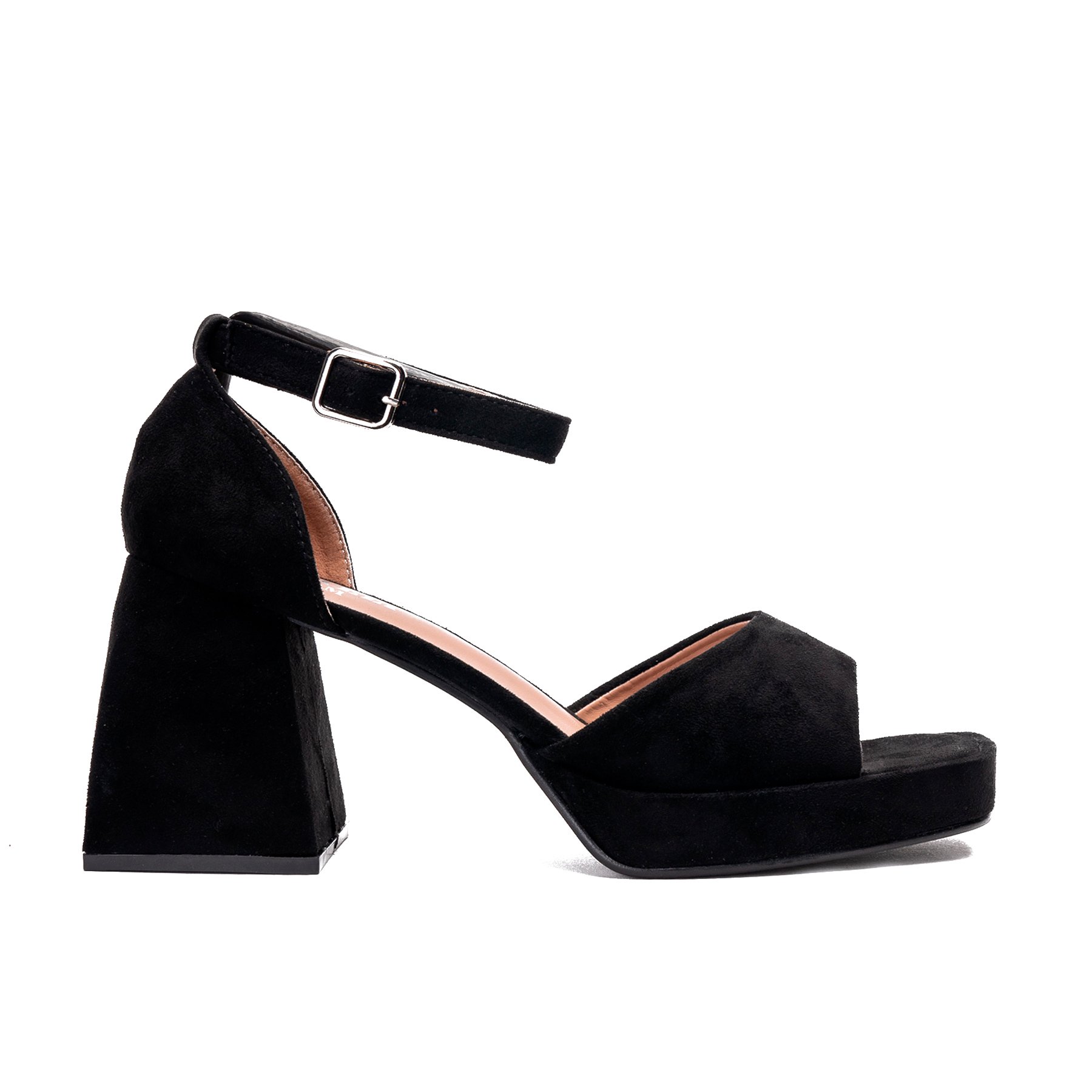 Taco Mujer Negro Abigail Boteli