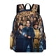 thumbnail image 1 of Noche en el Museo-theme Backpack, Campus style schoolbag Bookbag with Adjustable Shoulder Straps And Large Zip Compartment, Unisex Travel Bags.42x30x15cm, 1 of 6