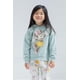 thumbnail image 2 of Set de ropa de Disney Minnie Mouse para niñas pequeñas, forro polar 3T, verde, 2 of 7