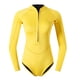 thumbnail image 1 of Traje de neopreno corto para mujer, traje de baño con cremallera frontal suave de neopreno de 2 mm para practicar snorkel y surf L, 1 of 5