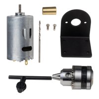 Ioensy - Prensa De Torno De Motor De Cc, Herramientas De Motor 555, Suministros De Microbrocas Para Juego De Cartón A