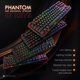 thumbnail image 2 of Teclado mecánico TECWARE Phantom 87 teclas RGB LED con interruptor marrón, 2 of 6