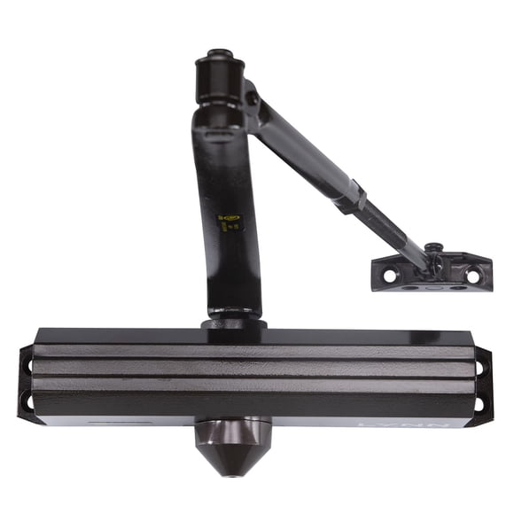 Cierrapuertas LYNN HARDWARE DC7016 para montaje en superficie, grado 1
