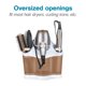 thumbnail image 3 of Organizador de herramientas para el cabello estilo pólder Station, blanco y cobre, 3 of 9