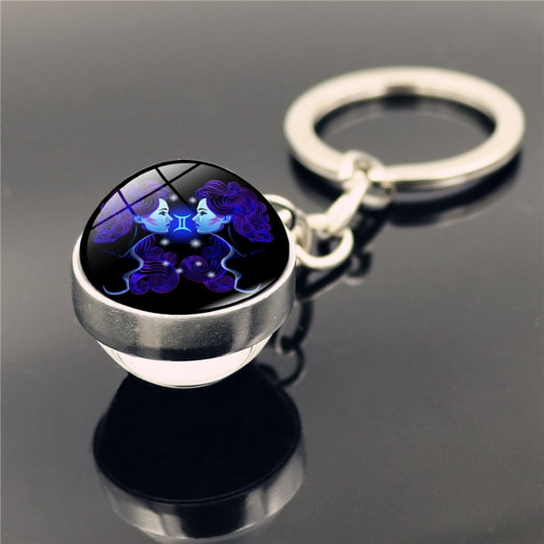 12-Star Constellation Keychain - A Unique Gift for a Loved One!