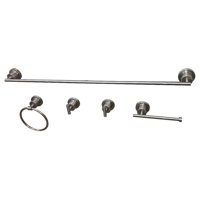 Juego De Accesorios De Baño Kingston Brass Concord Brushed Nickel