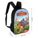 thumbnail image 2 of La Guardia del León-theme Backpack, Campus style schoolbag Bookbag with Adjustable Shoulder Straps And Large Zip Compartment, Unisex Travel Bags., 2 of 6