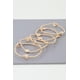 thumbnail image 2 of Pulsera Fashnzfab De Cuentas Conchas Brillantes, 2 of 3