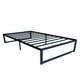 thumbnail image 2 of Base de Cama Europea de Acero Negro 105x190 cm Zen 1,5 Pza  - Vincenzi, 2 of 10