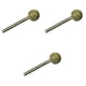 thumbnail image 3 of Punto de grano redondo de 3 piezas de diamante molido punto 46 grano, 3 of 6