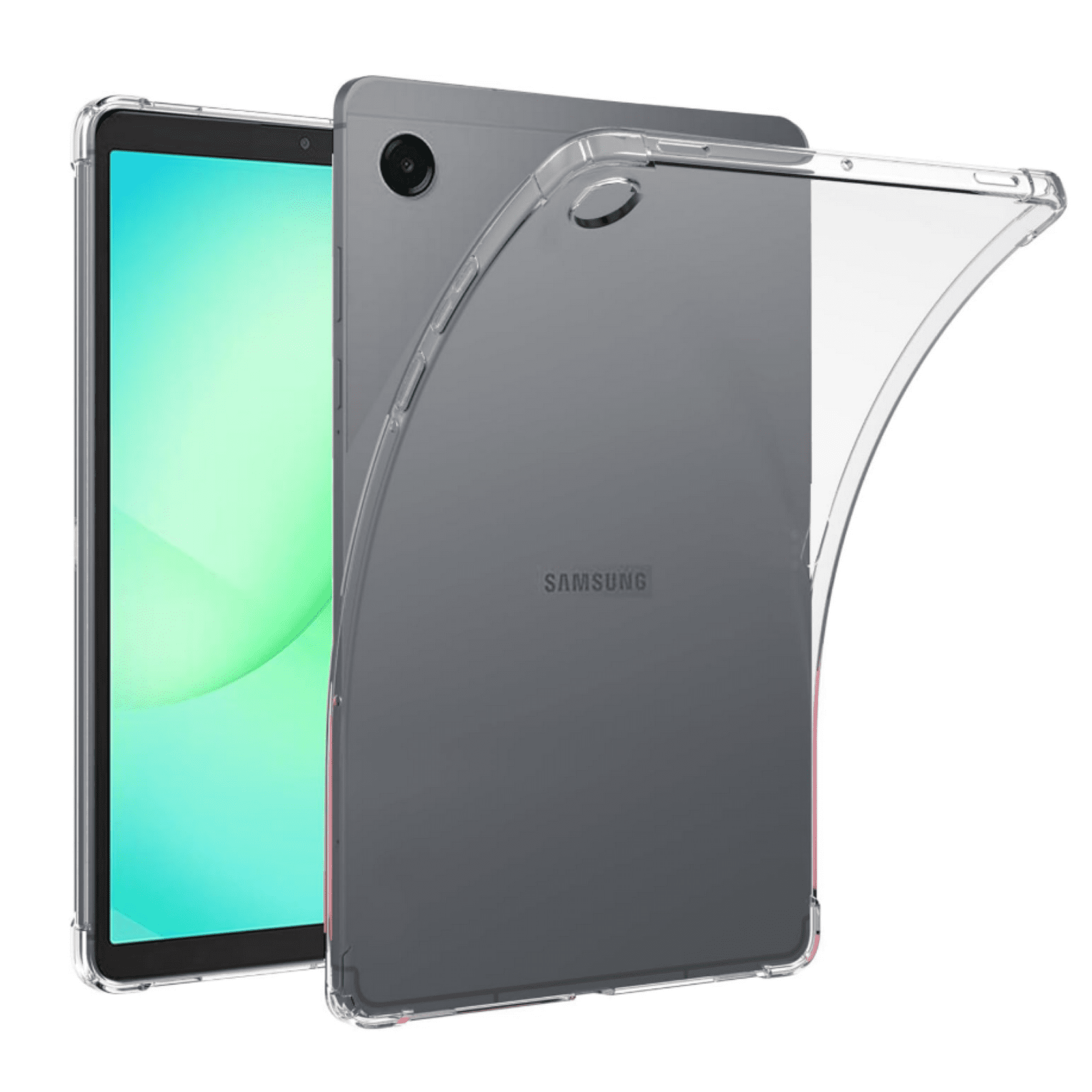 Mar Cases - Carcasa Transparente Reforzada Para Tablet Samsung A11 Plus
