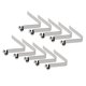 thumbnail image 1 of Paquete De 10 Postes Para Tienda De Campa?a Kayak Paddle Push Button Spring Snap Clip Locking Tube Pin, 1 of 3