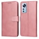 thumbnail image 1 of Funda Billetera para Xiaomi 12 Lite con Porta Tarjetas y Soporte Ajustable Rosa, 1 of 6
