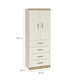thumbnail image 5 of Closet 2 Puertas 4 Cajones Roble Beige, 5 of 5